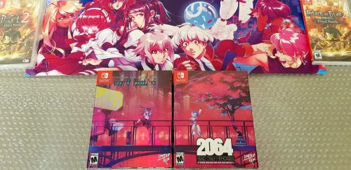 Va-11 HALL-A (Vall Halla) e 2064 read only memories Limited run Nintendo Switch