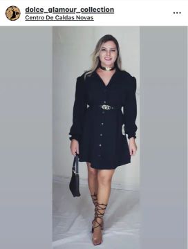 Vestido preto social