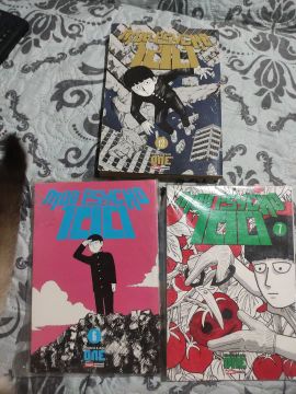 Coleção Mangá Mob Psycho 100 - Vol. 6 , 7 e 12