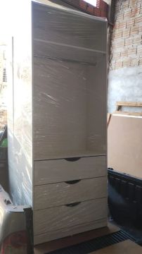 Closet solteiro em mdf pronta entrega