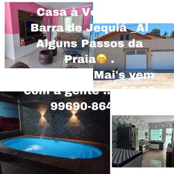 Casa a venda na Barra de Jequiá Dunas 