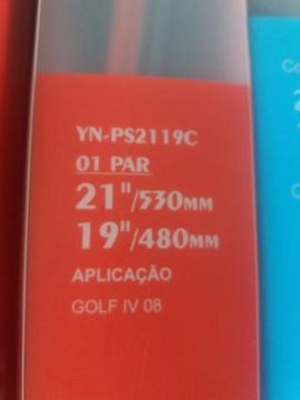 Palheta específica golf IV 08