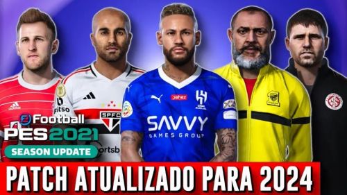 Atualização Pes 2024 para PS4 - Times Brasileiros