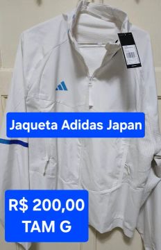 Jaqueta Adidas Japão - Tamanho G