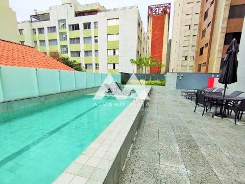 Apartamento Alto Padrão com 3 Quartos e 2 banheiros para Alugar,74,39 m² no Santa Efigênia