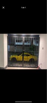 Portão de aço para garagem 2.60 l 2.30 altura 