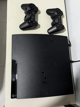 Playstation 3 desbloq + 2 controles!