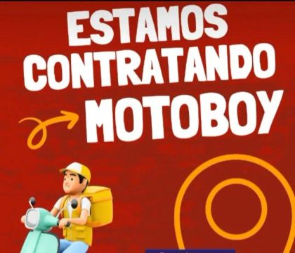 Vaga para Motoboy