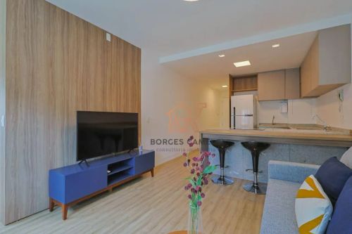 Apartamento mobiliado, 1 quartos, na Savassi, para locação