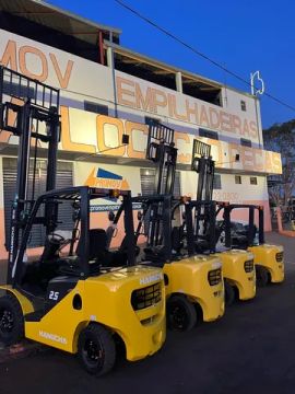 Empilhadeira NOVA ZERO Hangcha 2,5t Diesel