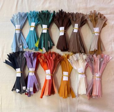 Kit zíper Invisível - 18 cm - Pacote com 360 unidades