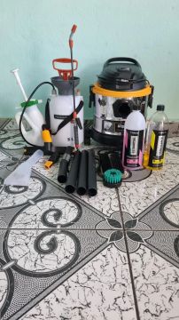 Kit Limpeza Completo para Lavagem de Carros, colchão e sofá- Aspirador e Acessórios