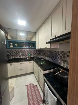 Apartamento nos bancários térreo +área externa grande+projetados