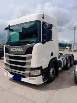 SCANIA R 450 6X2 2019 - AUTOMÁTICO, Único dono, KM baixo, Abaixo da FIPE