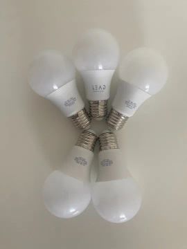 Kit 5 Lâmpada LED Bulbo 7W para Spot Trilho Paflon *NOVA