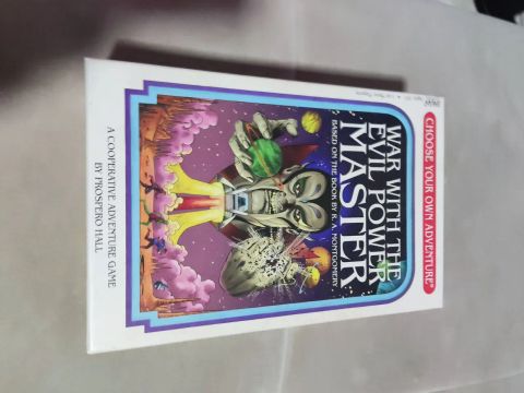 Jogo de Tabuleiro War With The Evil Power Master