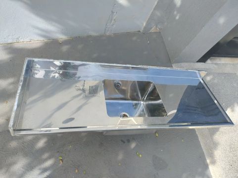 Lavatorio de inox grande