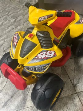 Quadriciclo Elétrico Infantil- Quad- Amarelo