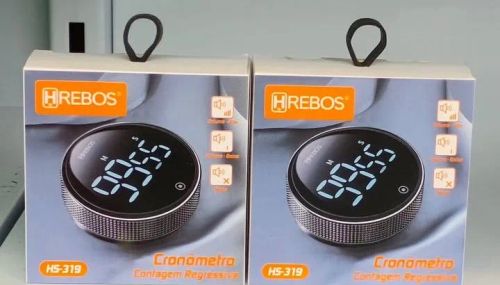 Cronômetro de Contagem Regressiva HREBOS HS-319