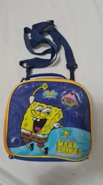 Mochila Lancheira Bob Esponja