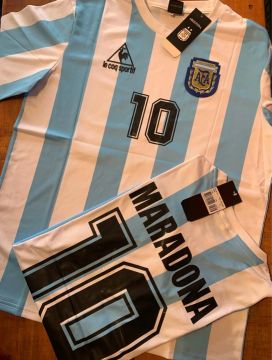 Camisa Argentina Maradona 10 - 1984
