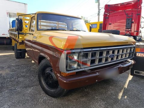 Ford F 4000 Ano 1984 Carroceria Motor Novo