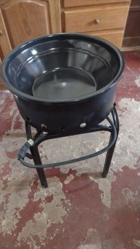 Fritadeira de tacho a gás 