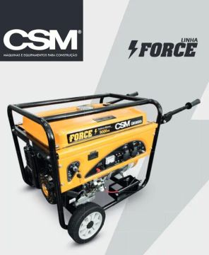 Gerador de Energia à Gasolina- 9kVA- Monofásico (Automatizado)