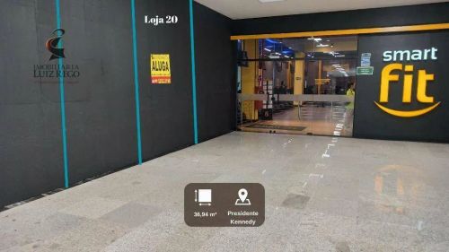 Loja de 36,95 m² no 1º andar do Supermercado Cometa do Presidente Kennedy para aluguel