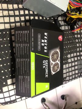 Placa de Vídeo MSI GeForce GTX 1650 Ventus XS OC