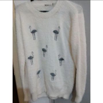 Blusa de inverno cru 