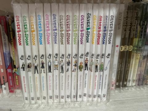 Mangá Silver Spoon - Volumes 1 a 15