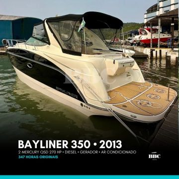 Lancha Bayliner 350 - 2013 - 367 Horas 