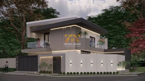 Sobrado Alto Padrão, com 4 suítes, 200 m² - 505 sul (Arso 52) - Palmas/TO