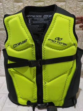 Colete Nautico Salva Vidas Amarelo Verde Rosa Laranja para Jet ski