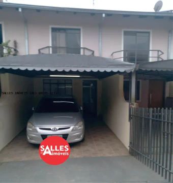 Sobrado/Casa - Fazendinha/CIC, 3qts, gar, churras, bosque 299.000 - Use FGTS, carta, carro