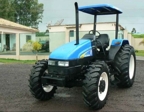 Trator New Holland TL75E -Parcela 