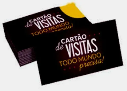 Cartões de Visitas - Modelo Tradicional