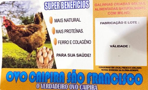 Ovos Caipiras Naturais - Sabor e Saúde Direto da Roça!  +qualidade+proteínas.