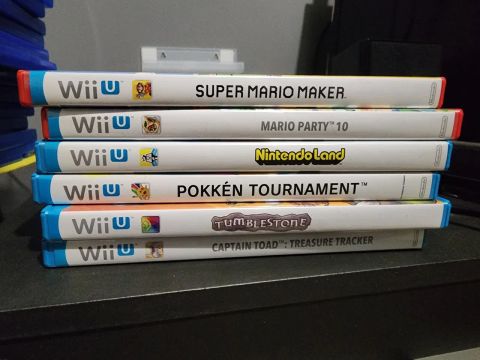 6 jogos Nintendo Wii U 