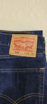 Calça Jeans Levi's 505 W33 L34