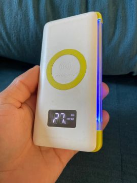 Carregador Portátil com Wireless - 20.000 mAh