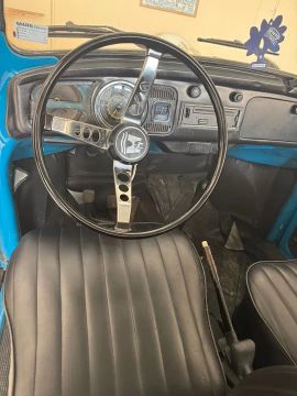 Fusca azul pavão 1500