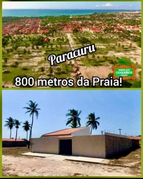 LOTES À 800 METROS DA PRAIA DE PARACURU-CE