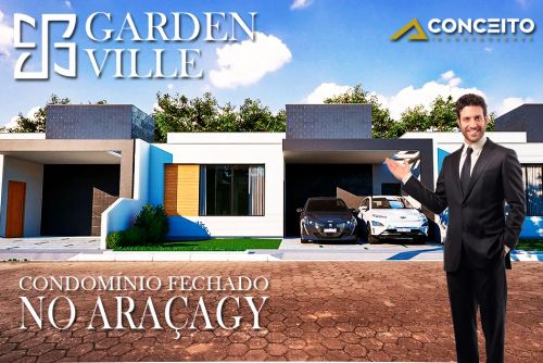 025. No Garden Ville, Tem Cond Fechado, 3 quartos sendo 1 suíte, 79 m²- Araçagy