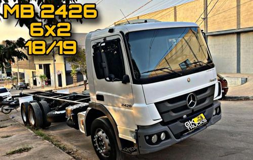 MB Atego 2426 6x2 - 18/19-  No chassi