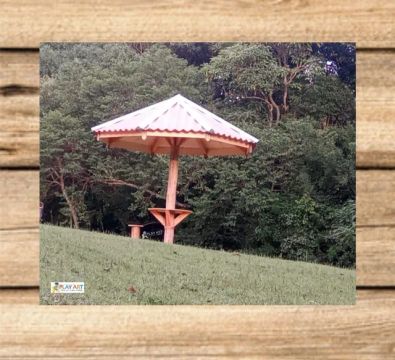 Quiosque de Madeira é na Play Art meçhor Preço da Região 