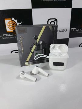 Fones de Ouvido Bluetooth TWS com Estojo de Carregamento