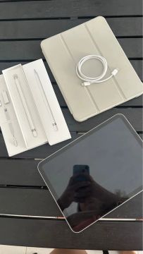 Ipad 10th geração 64GB + Apple Pencil 1th geração + Capa + Película 