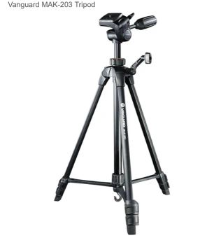 Tripé Profissional Vanguard MAK-203